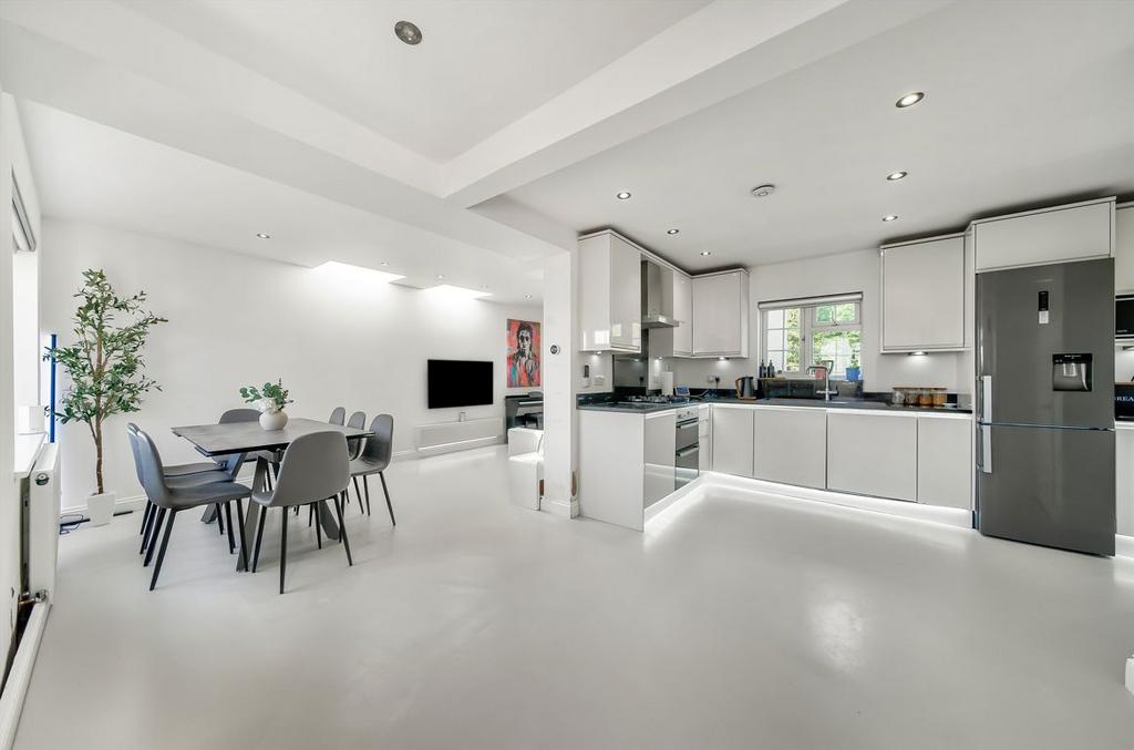 Open-plan living area