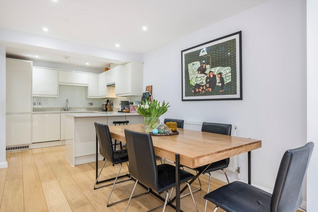 Open-plan living area