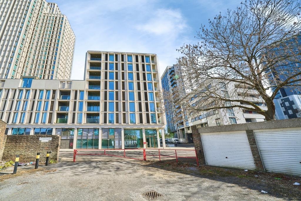 Apartment building facade