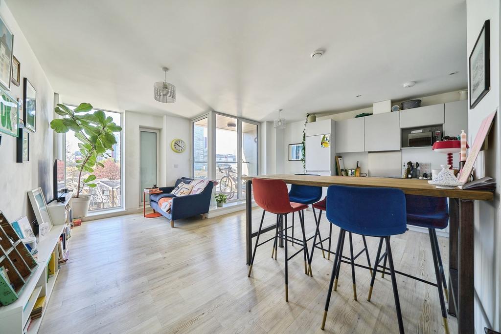 Open-plan living area