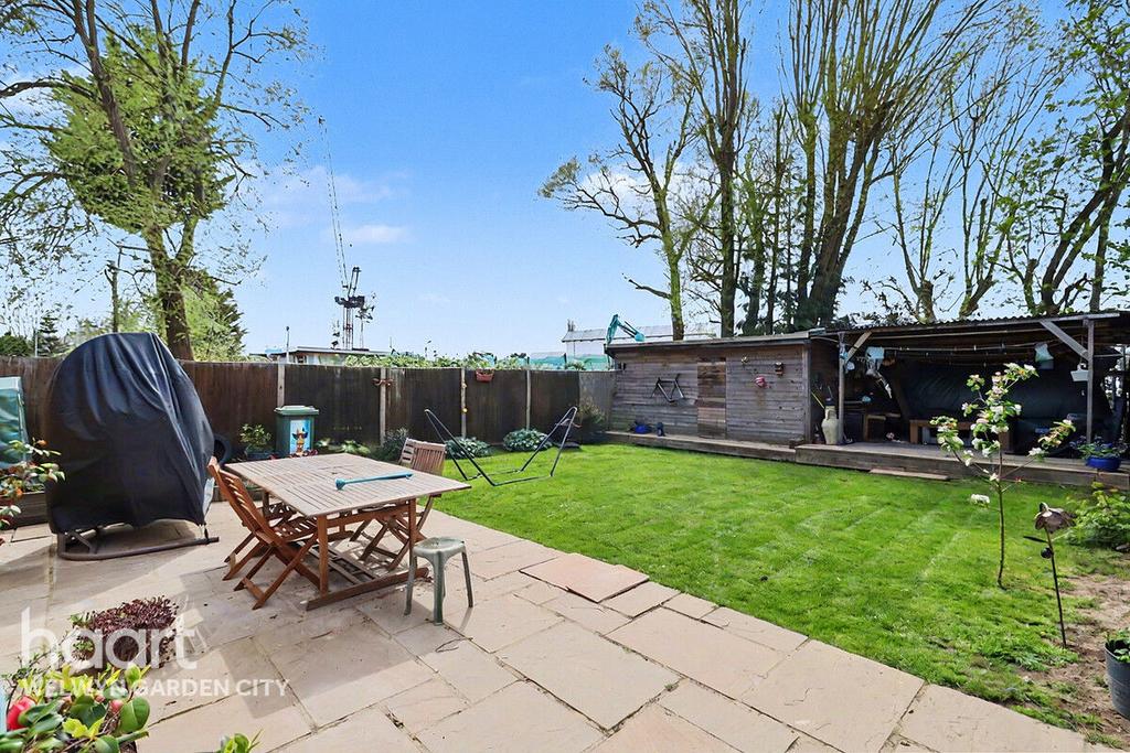 Patio view, garden