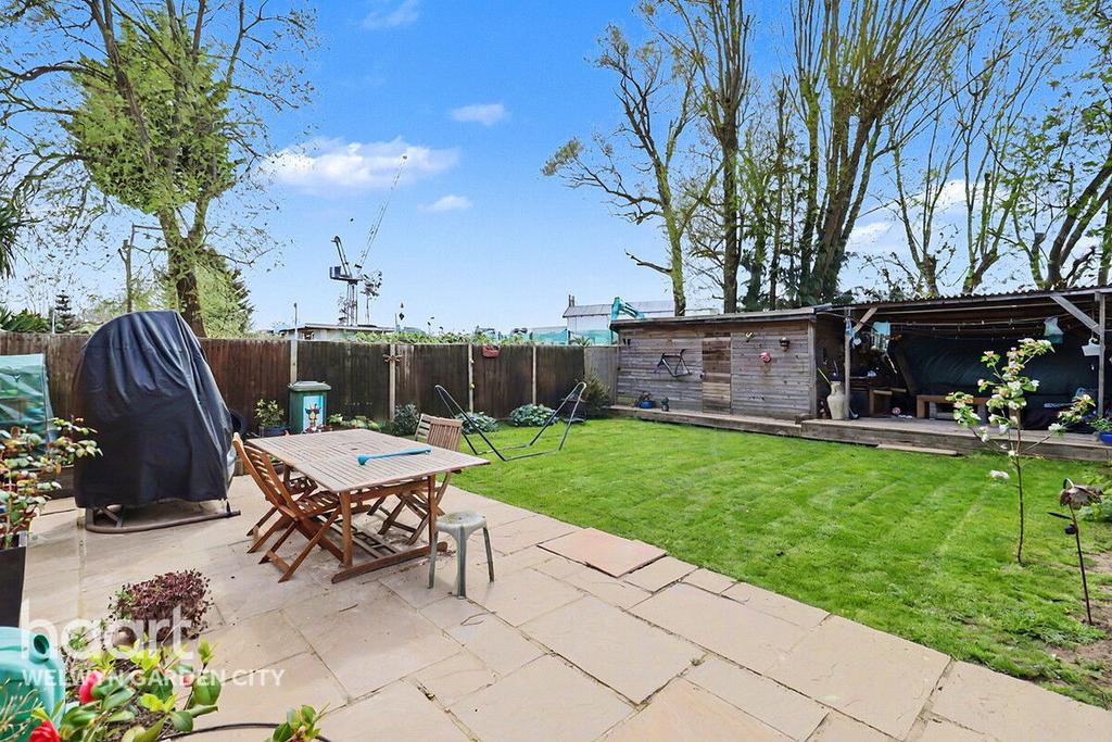 Patio view, garden