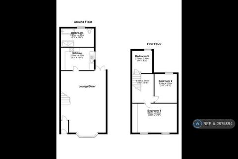 3 bedroom terraced house to rent, South Gipsy Road, Welling, DA16
