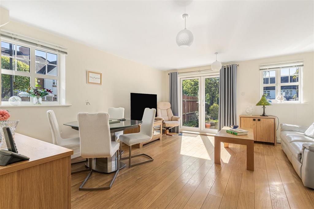 Open-plan living area, open plan living