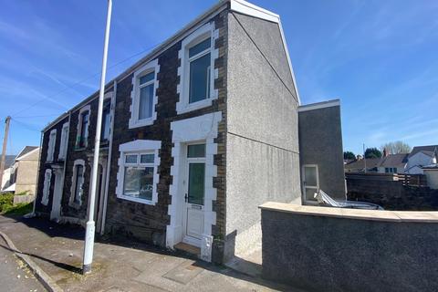 End of terrace house - Slate Street, Morriston, Swansea, City And County of Swansea.