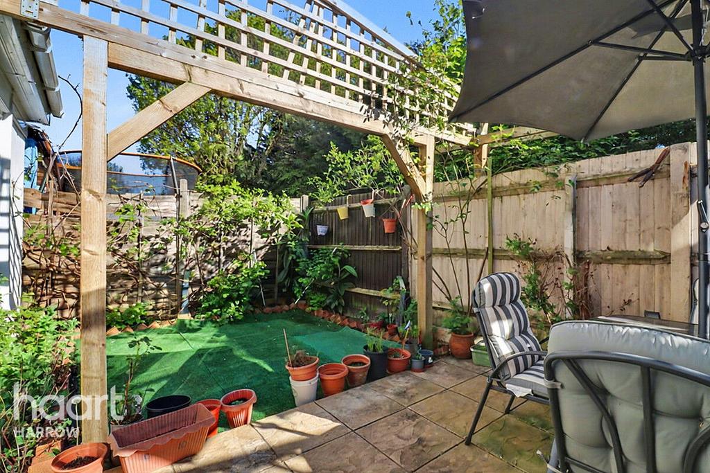 Patio view, garden