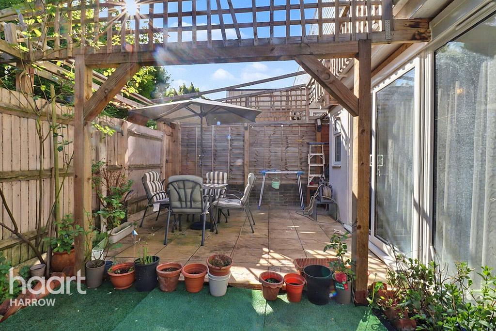 Patio view, garden