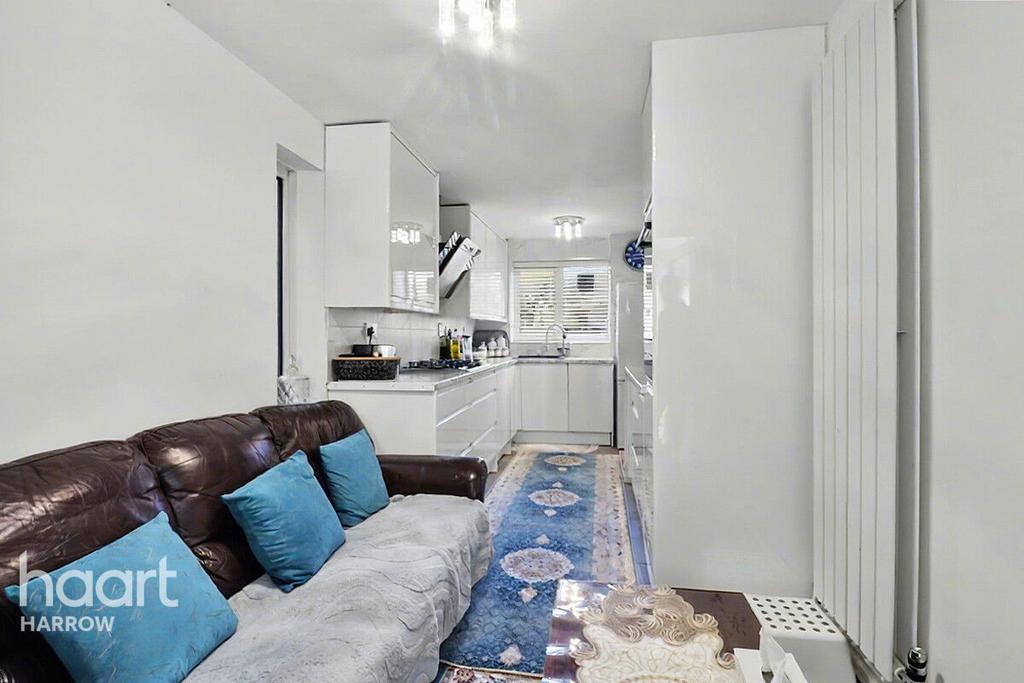 Open-plan living area, open plan living