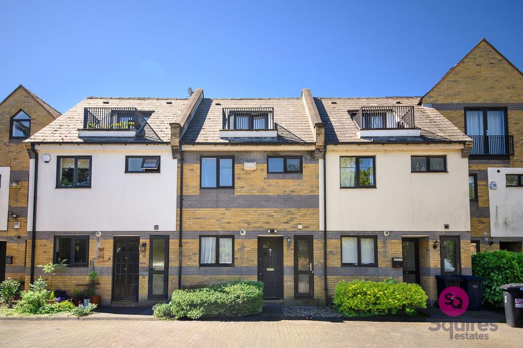 Terraced house exterior