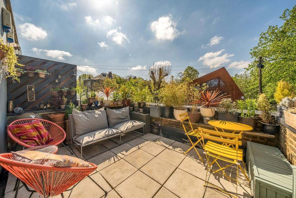 Patio view, garden