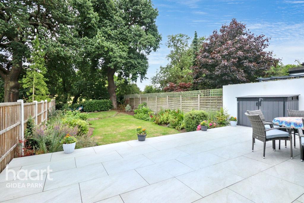 Patio view, garden