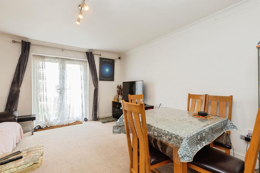 Open-plan living area