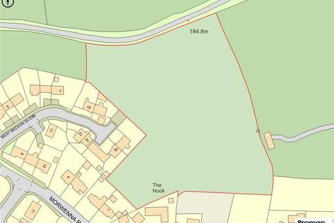 Plot for sale, Beside West Beckon Close, Bude EX23
