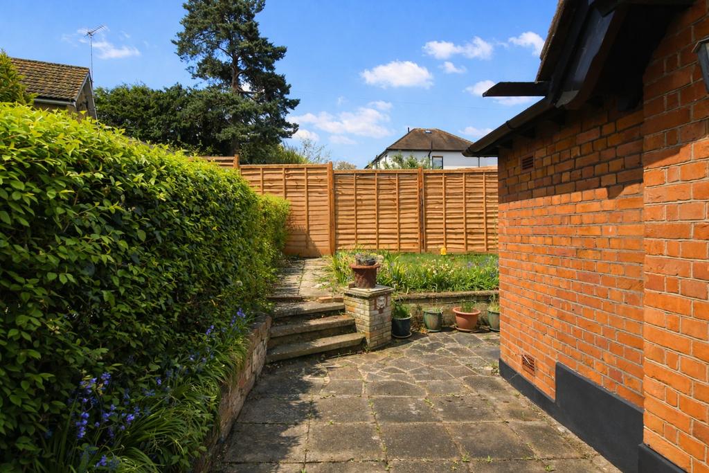 Patio view, garden