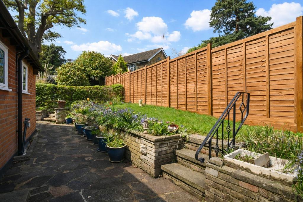 Patio view, garden