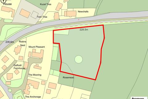 Plot for sale, Trewint, Launceston PL15