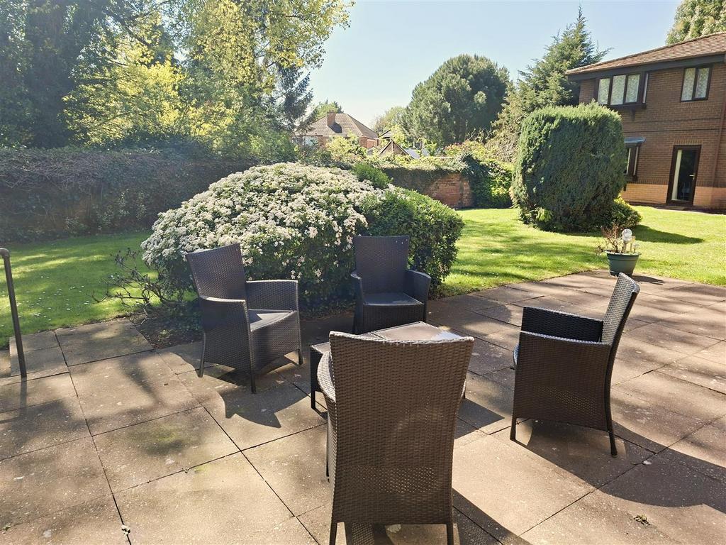 Patio view, garden