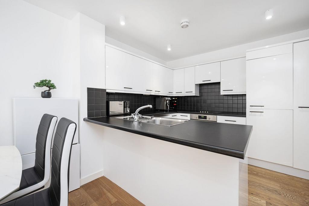 Open-plan living area