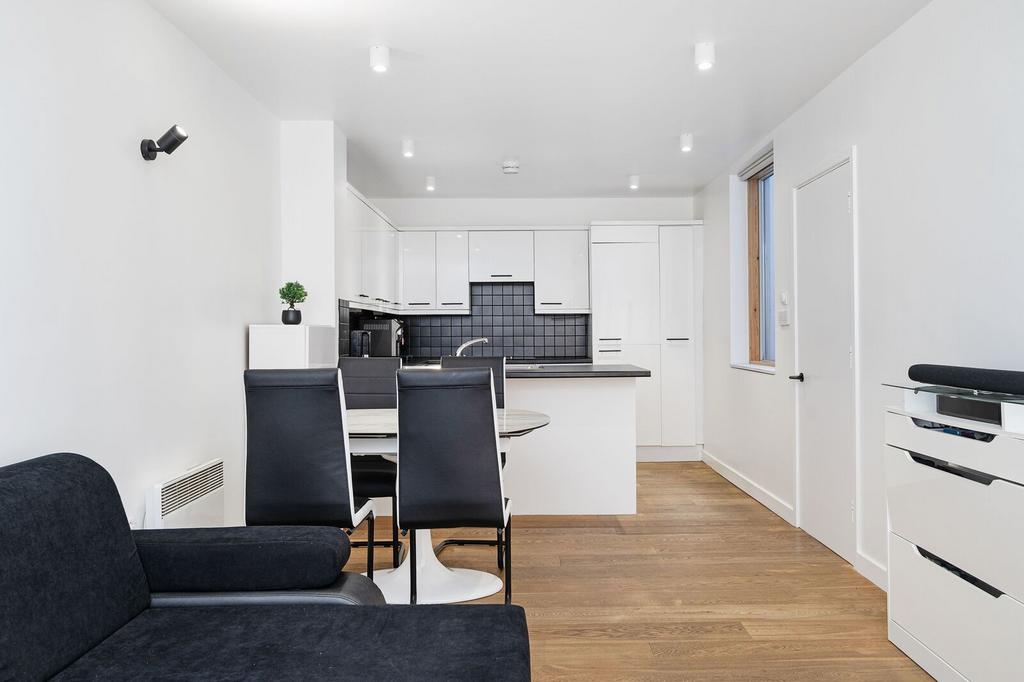 Open-plan living area, open plan living