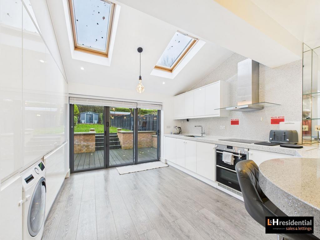 Kitchen, open plan living