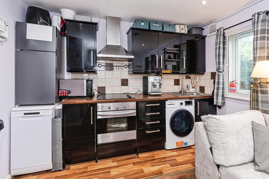 Open-plan living area