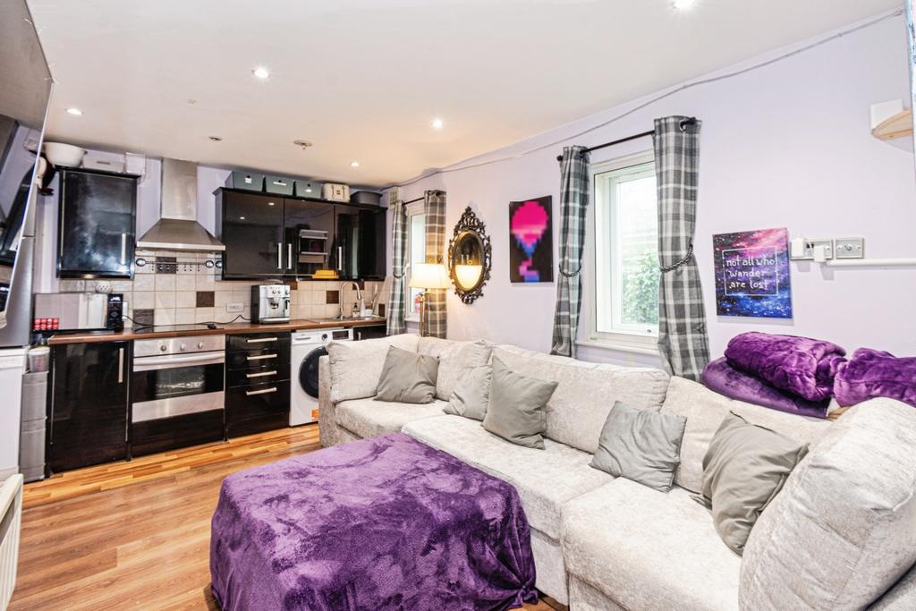 Open-plan living area, open plan living