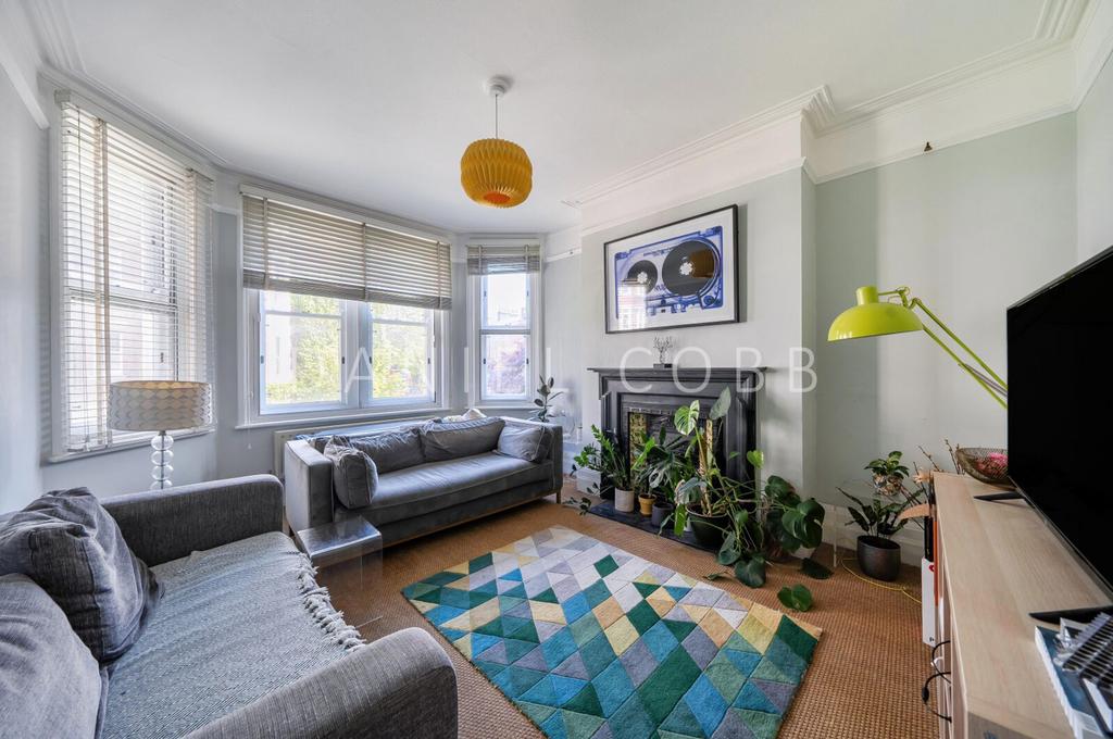 Living room, fireplace