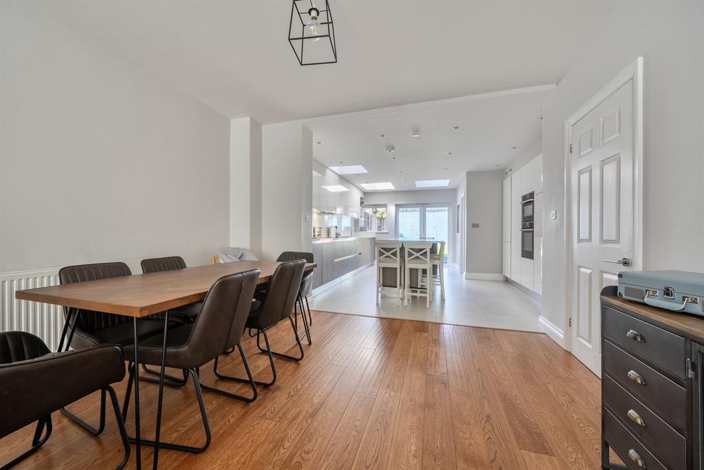 Dining room, open plan living