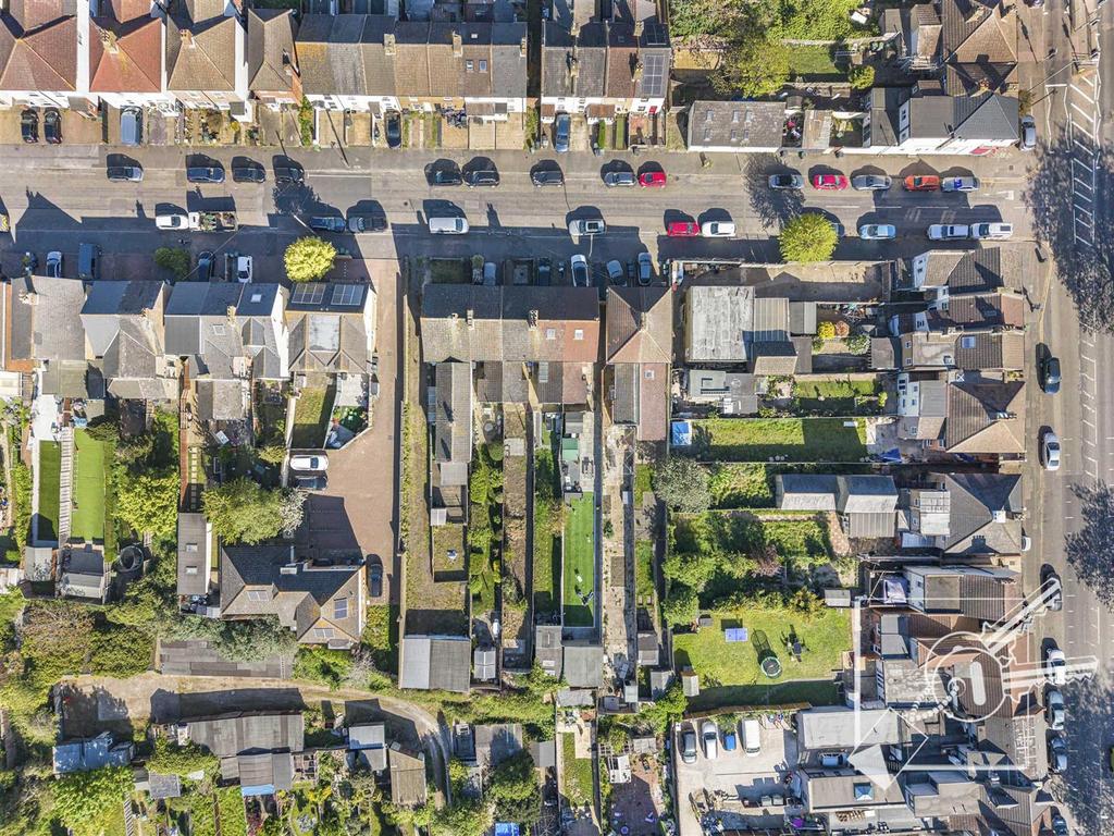 Aerial view, land