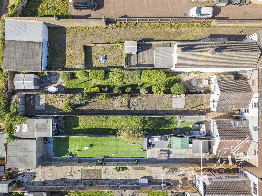Aerial view, land