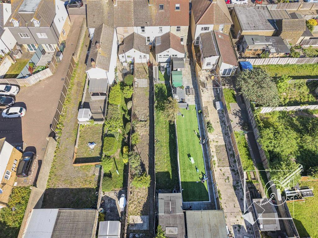 Aerial view, land