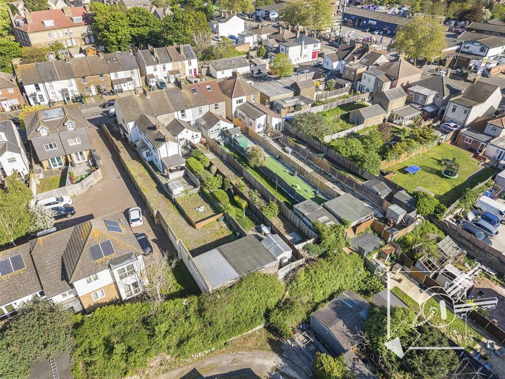 Aerial view, land