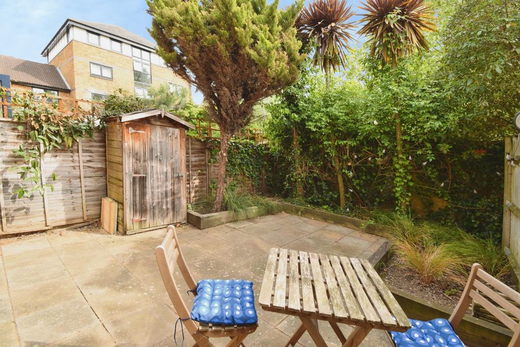 Patio view, garden