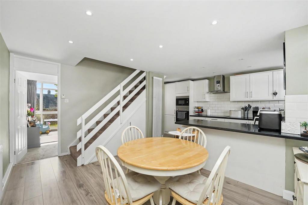 Open-plan living area, open plan living