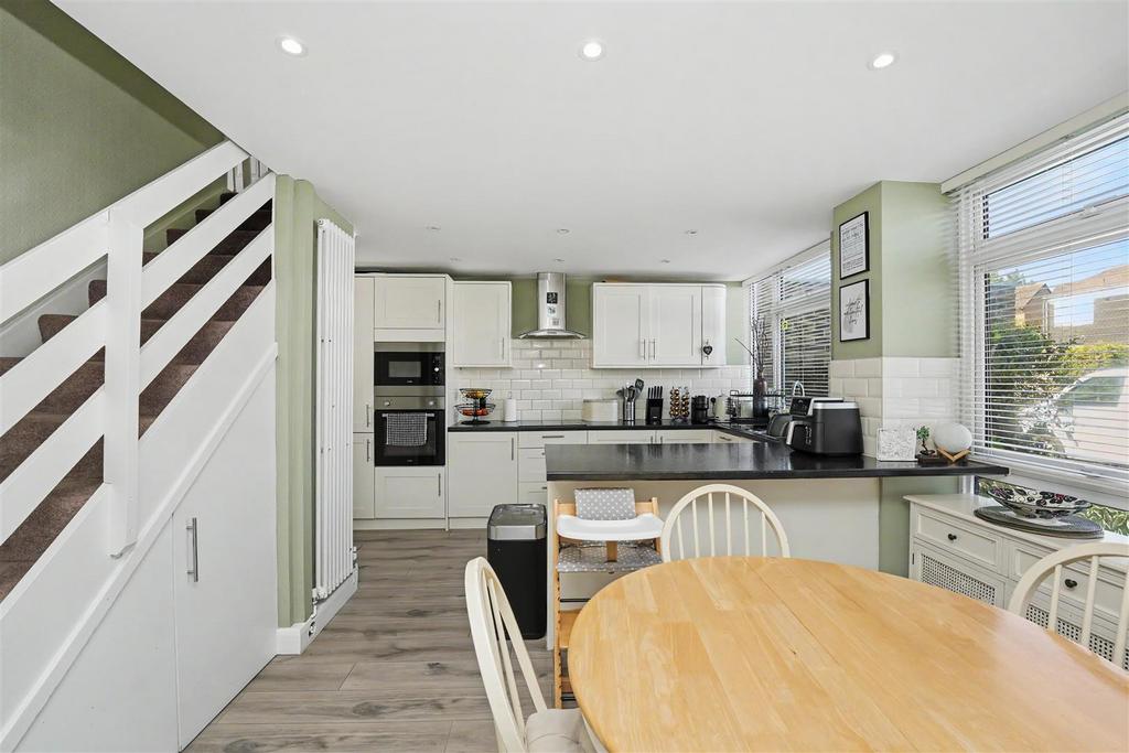 Open-plan living area, open plan living