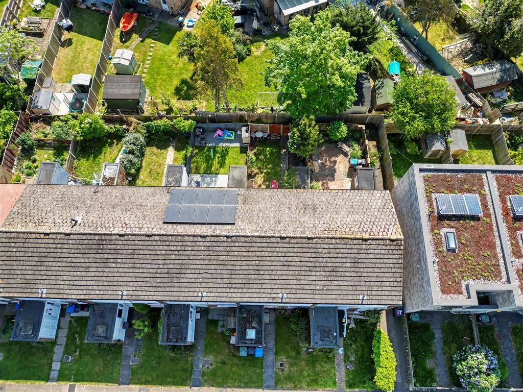 Aerial view, land