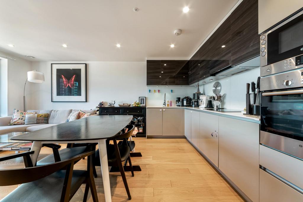 Open-plan living area