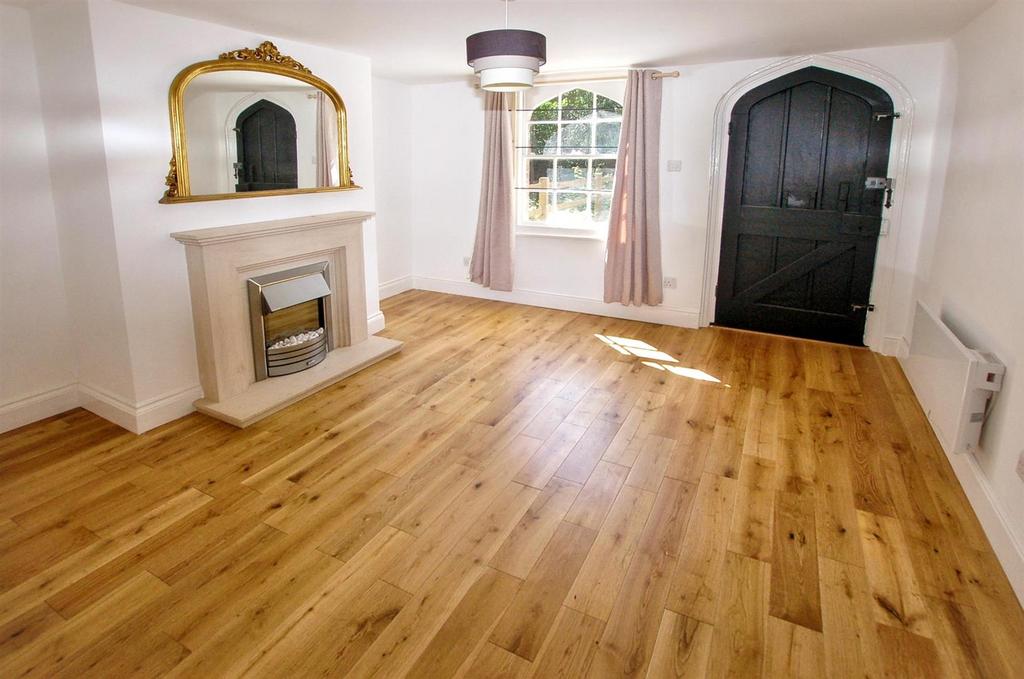 Living room, fireplace