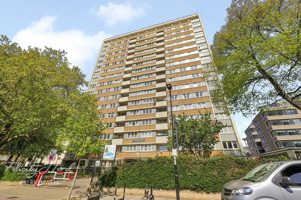 Apartment building facade, block of apartments