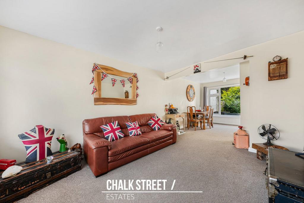Open-plan living area