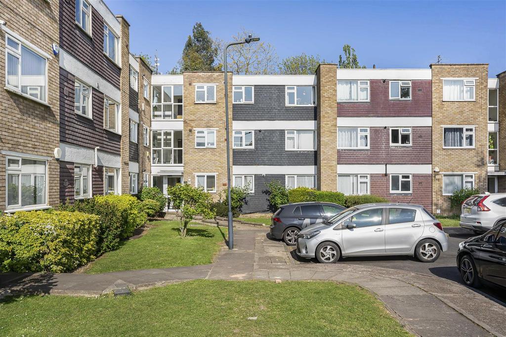 Apartment building facade, block of apartments