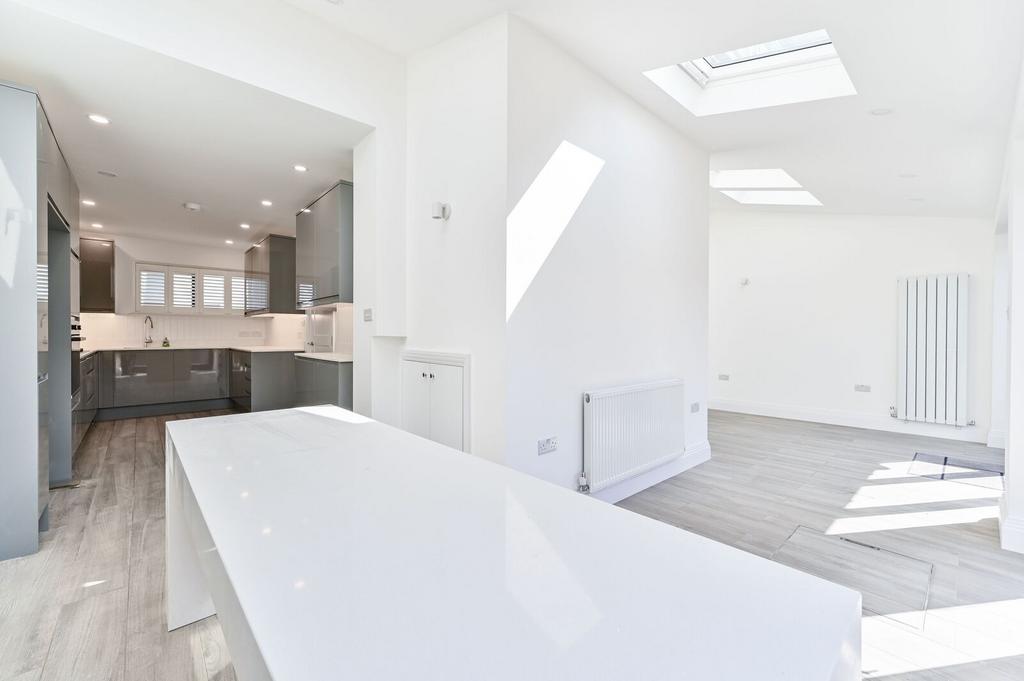 Open-plan living area, open plan living