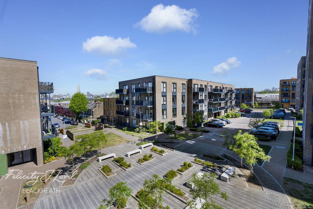 Communal garden, parking
