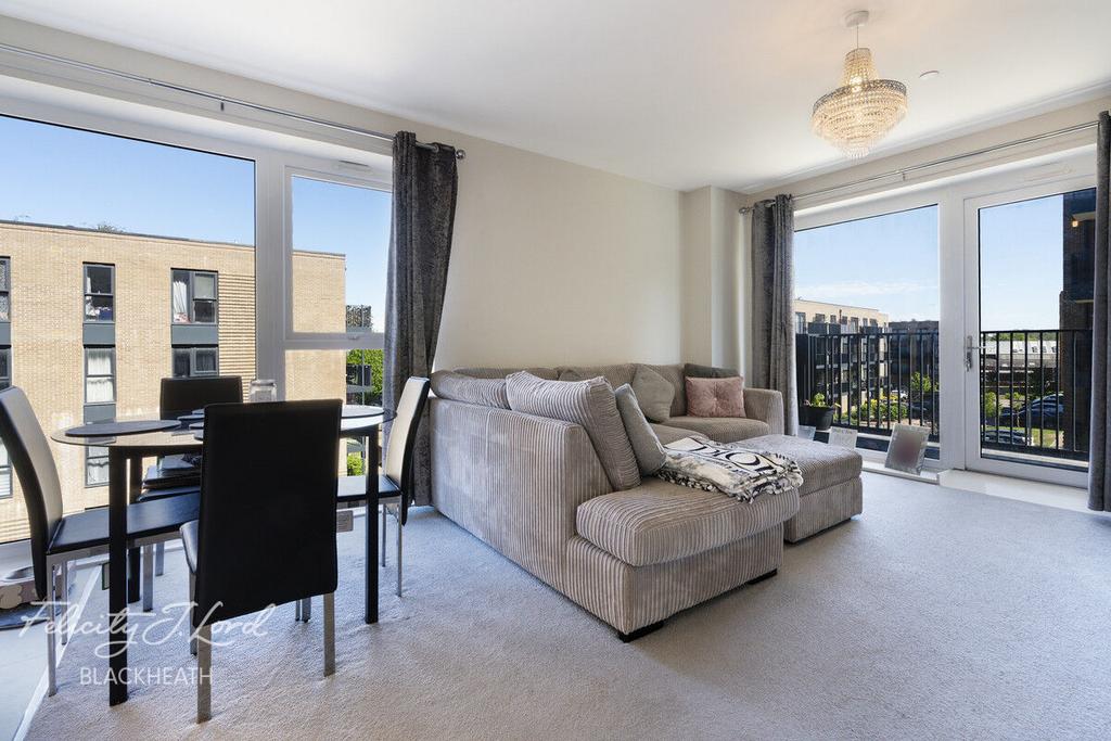 Open-plan living area, open plan living