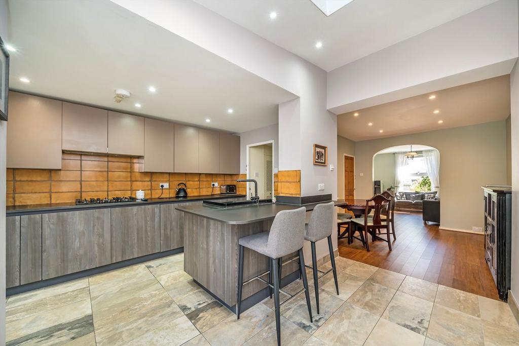Open-plan living area, open plan living