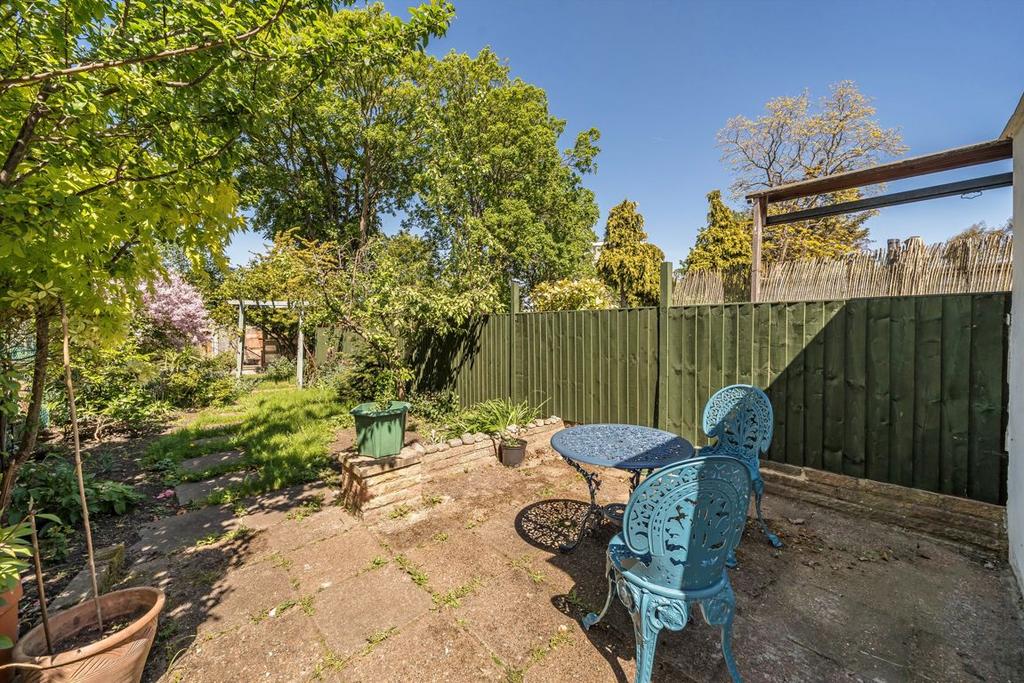 Patio view, garden