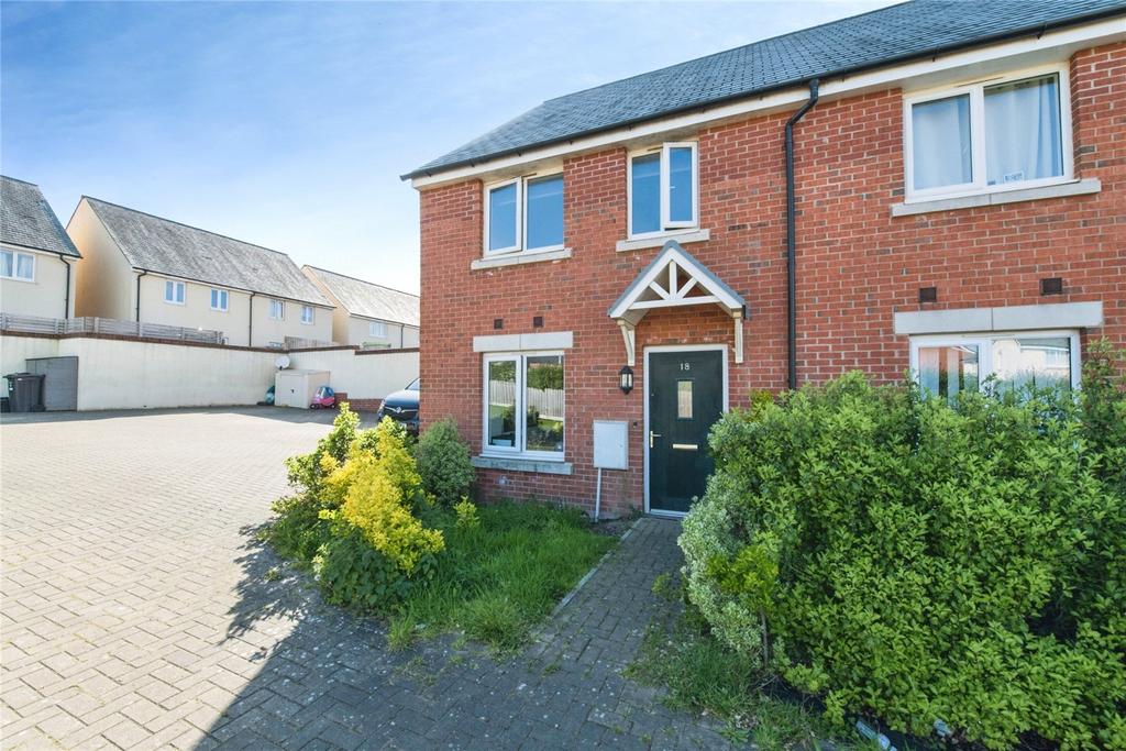 Crabtree Close, Cranbrook, Exeter... 3 bed end of terrace house for ...