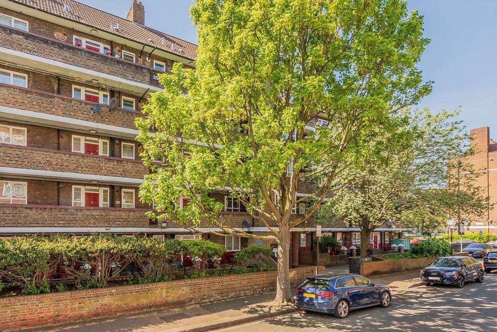 Apartment building facade, block of apartments