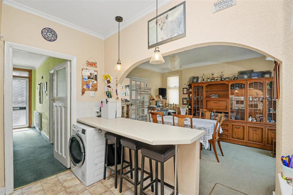 Open-plan living area