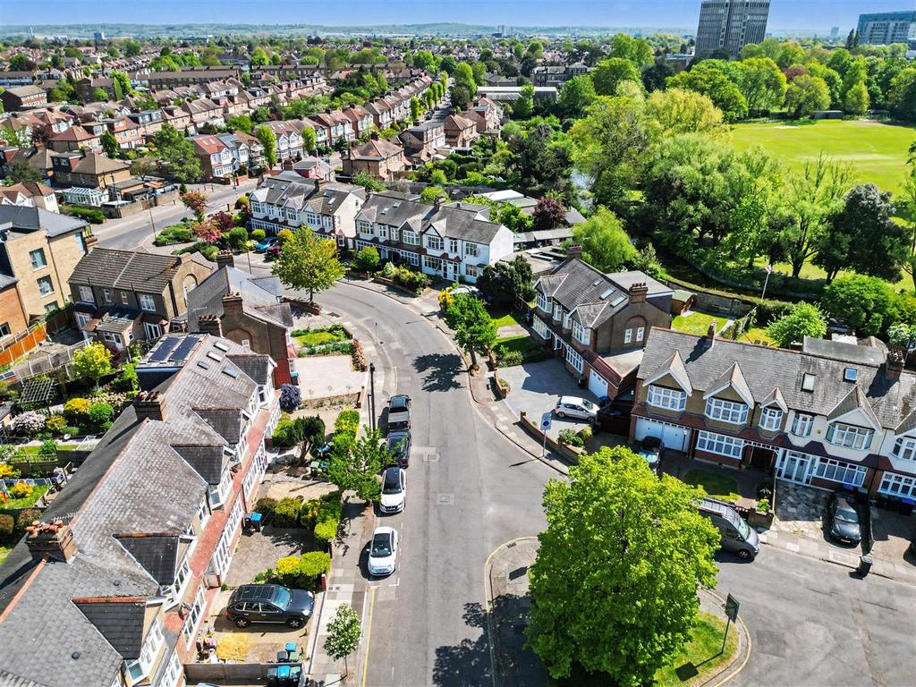 Aerial view, land